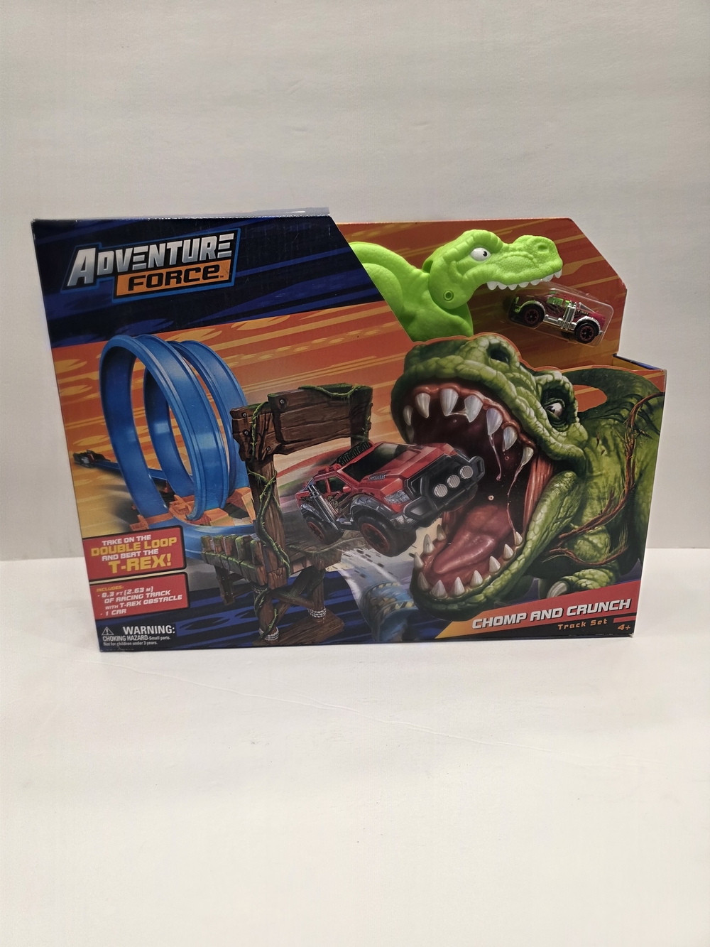 Adventure Force Chomp and Crunch T-Rex Track Set